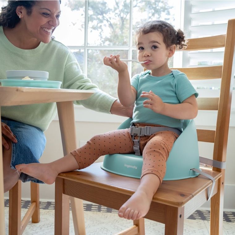 InGenuity, My Spot, krzesełko do karmienia mocowane do krzesła, teal, 6m+