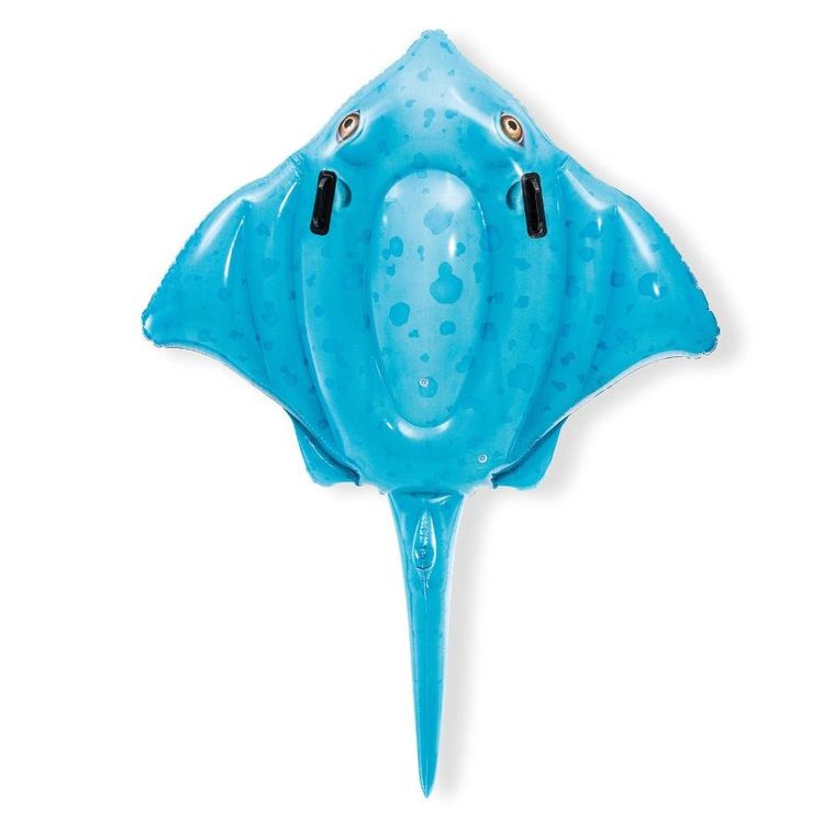 INTEX, dmuchany materac, płaszczka, 185-145 cm