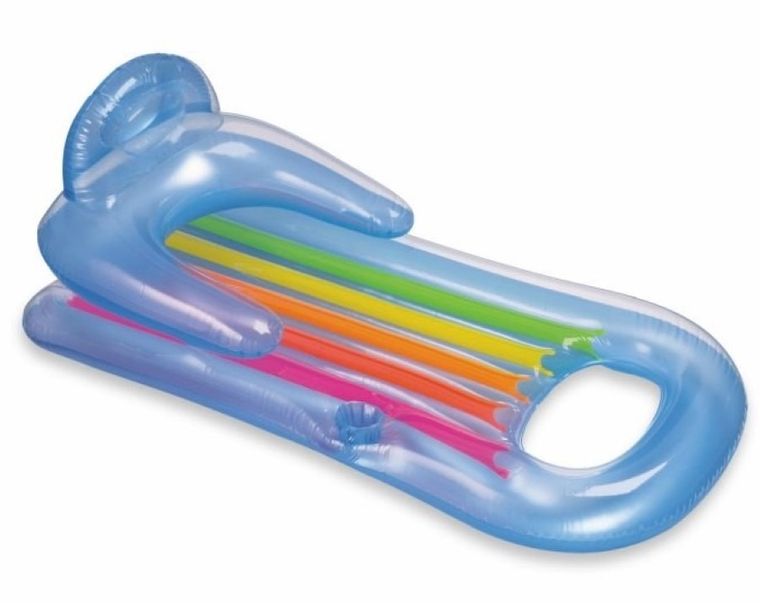 Intex, materac, leżanka z oparciem