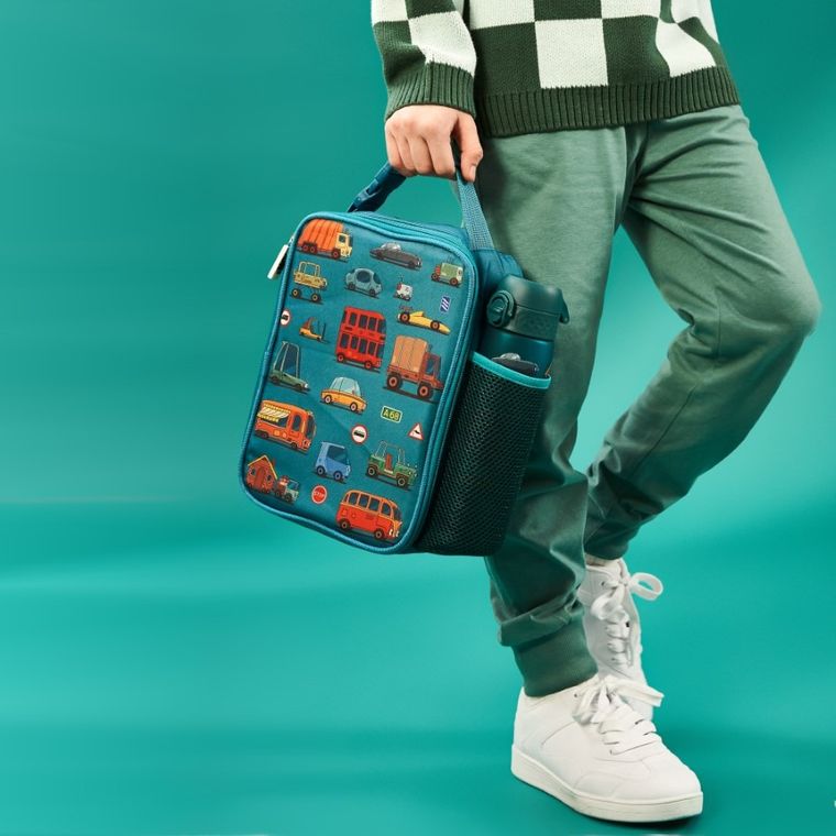 Ion8, Samochody, bidon z ustnikiem, morski, 500 ml