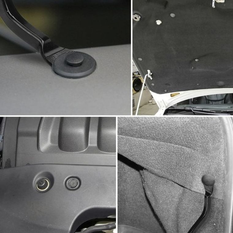 Iso Trade, zestaw spinek do samochodu + ściągacz