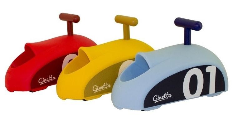 Italtrike, Ginetta Mini Eolo, jeździk, żółty