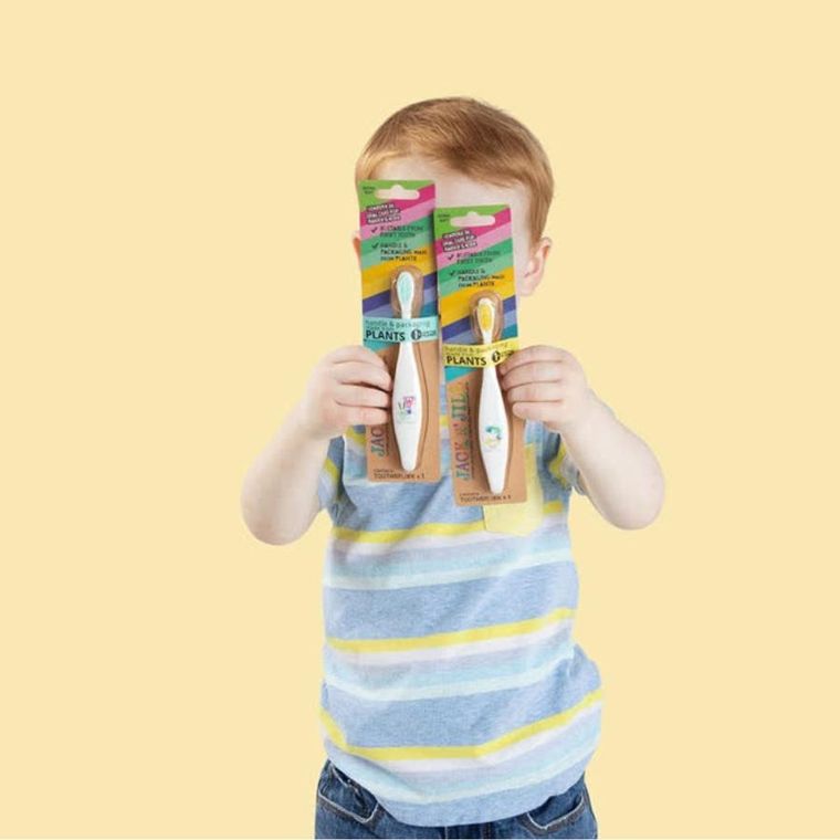 Jack N' Jill, szczoteczka do zębów dla dzieci, 12m+, 1 szt.