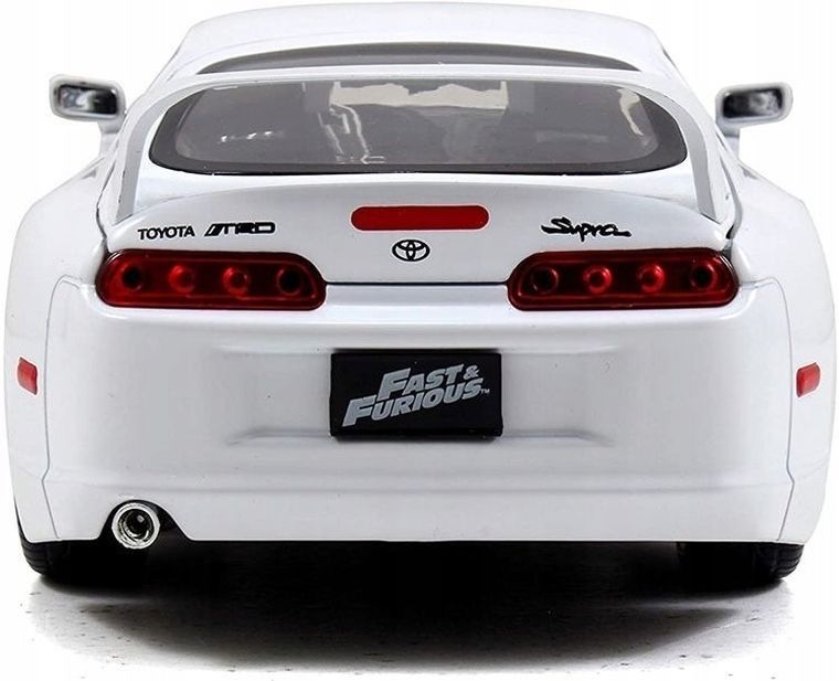 Jada, Fast & Furious, Toyota Supra white 1995, model pojazdu, zdalnie sterowany, 1:24
