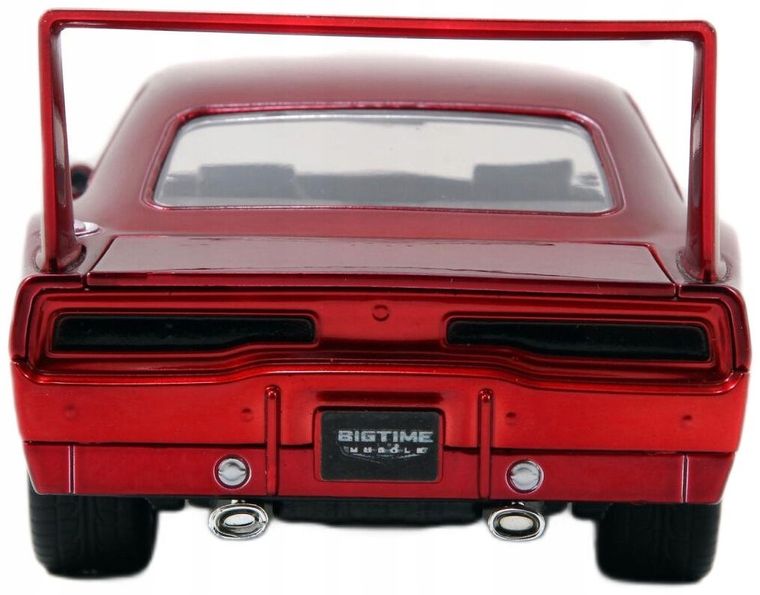 Jada Toys, Fast & Furious, Dodge Charger 1969, model pojazdu, czerwony, 1:24