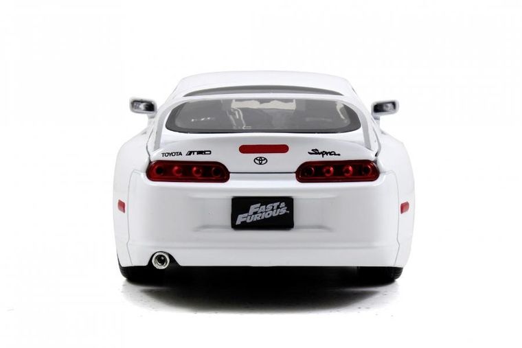 Jada Toys, f&f toyota supra white 1995 1:24