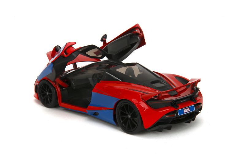 Jada Toys, Spider-Man McLaren, model pojazdu z figurką, 1:24