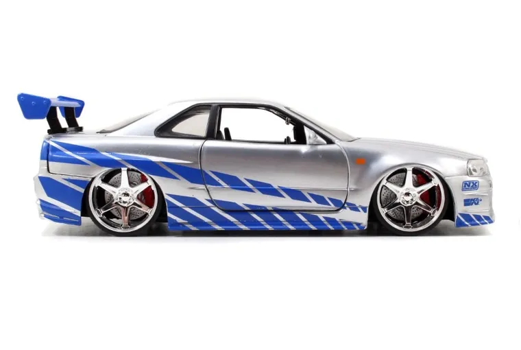 Jada Toys, Szybcy i wściekli, 2002 Nissan Skyline, model pojazdu, 1:24