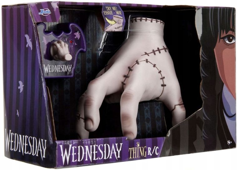 Jada Toys, Wednesday, Rączka, figurka zdalnie sterowana, 18 cm