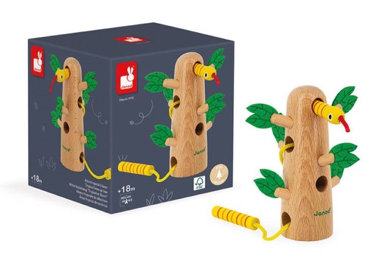 Janod, Drzewo Tropik, drewniana przeplatanka, 18m+