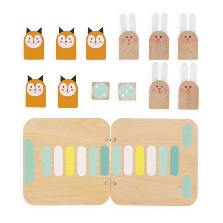 Janod, Kółko i krzyżyk, Wyścig Taktik, gra strategiczna, 2w1