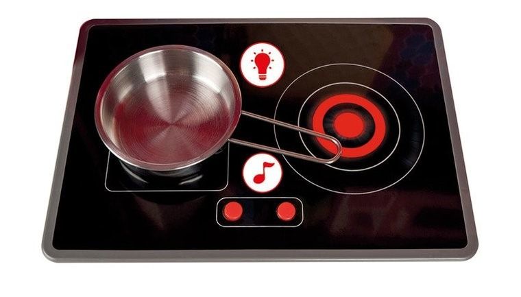 Janod, Lagoon, kuchnia drewniana XL, z dźwiękiem i 15 akcesoriami