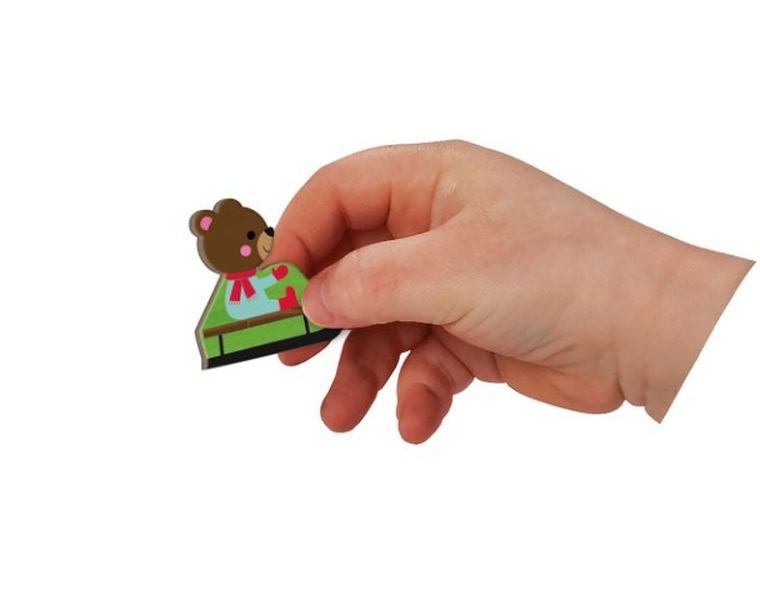 Janod, Magneti’book, 4 pory roku, magnetyczna układanka