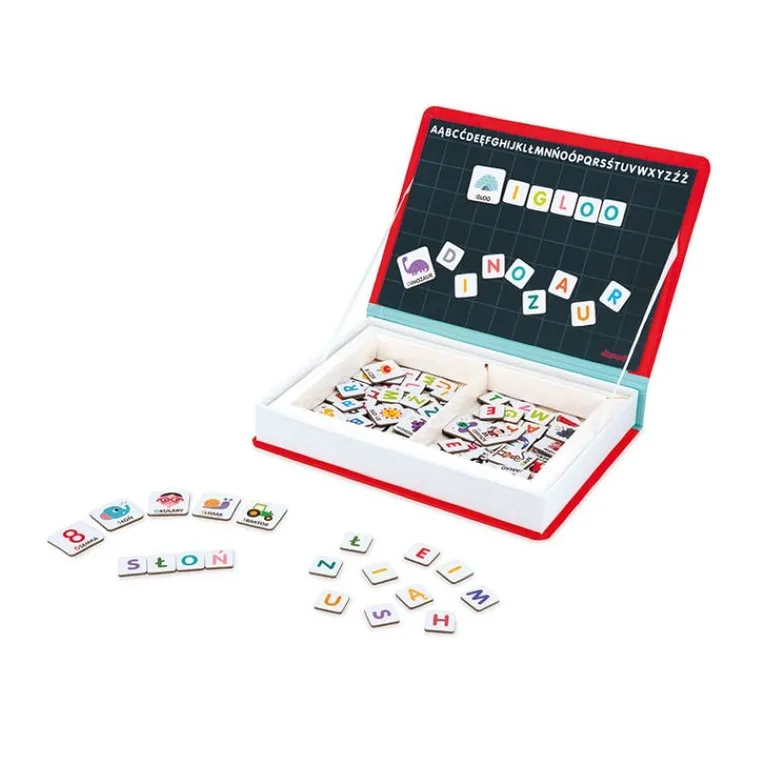 Janod, Magneti’book, Polski Alfabet, magnetyczna układanka