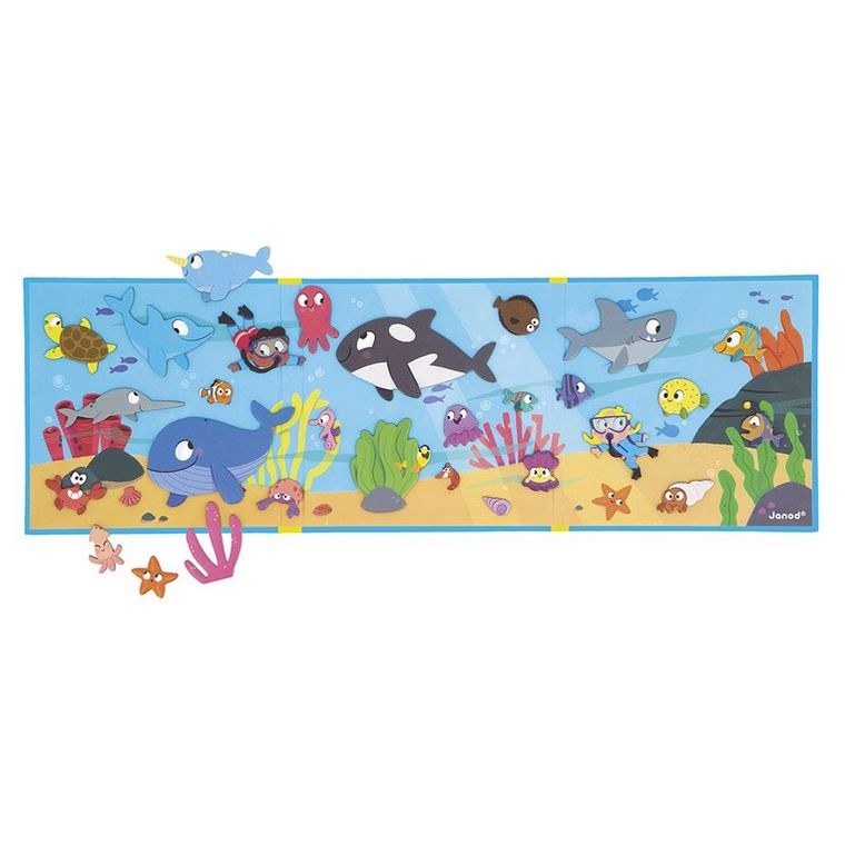 Janod, Magneti'stories, Podwodny świat, magnetyczna układanka