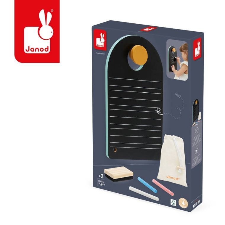 Janod, Przenośna dwustronna tablica z akcesoriami