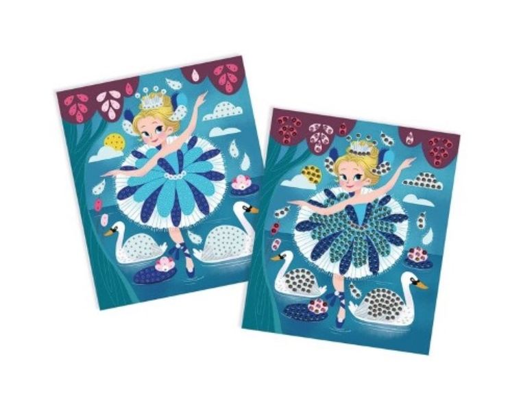 Janod, Urokliwe Cekiny, Baletnice, zestaw kreatywny