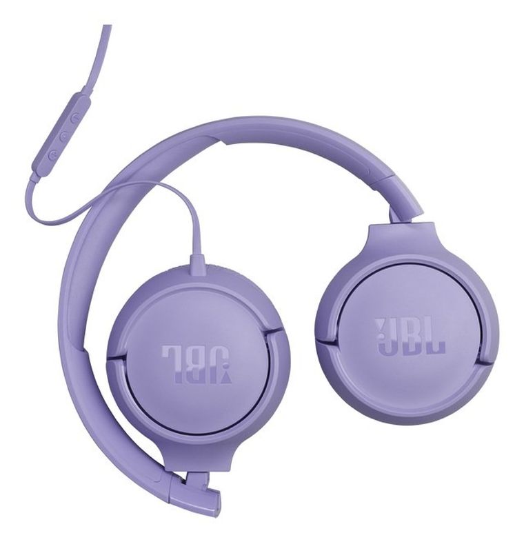JBL, Tune520C, słuchawki nauszne, USB-C, purple