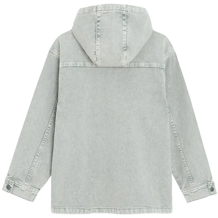 Jeansowa kurtka z kapturem Cool Club