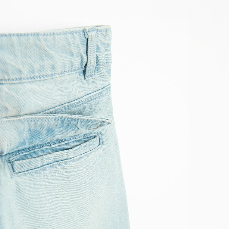 Jeansowe spodnie barrel Cool Club