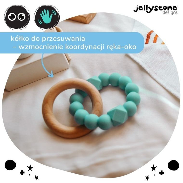 Jellystone, gryzak księżycowy, miętowy