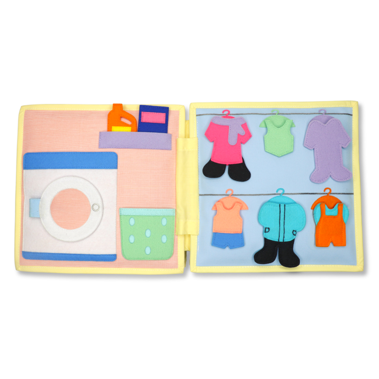 Jolly Designs. Mój rower. Książeczka sensoryczno-maniuplacyjna