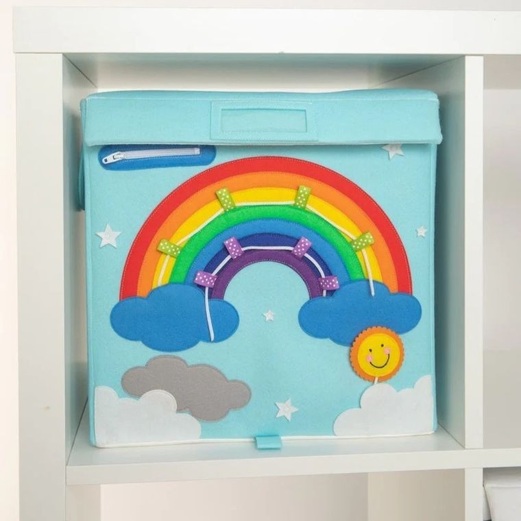 Jolly Designs, Tęcza, pudełko na zabawki