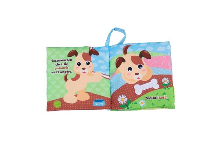 JollyBaby, Dzień szczeniaczka, książeczka sensoryczna