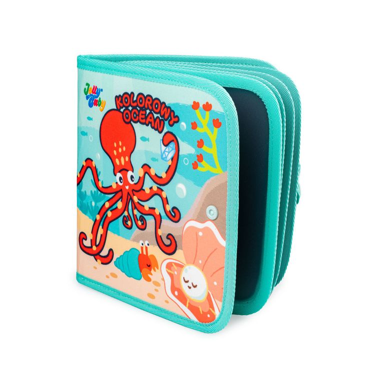 JollyBaby, książeczka do rysowania, Kolorowy Ocean