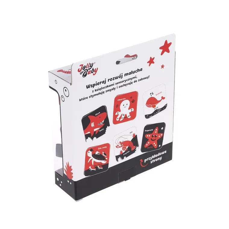 Jollybaby, książka sensoryczna, ocean