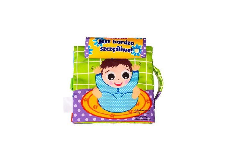 JollyBaby, Odkrywam części ciała, miękka książeczka