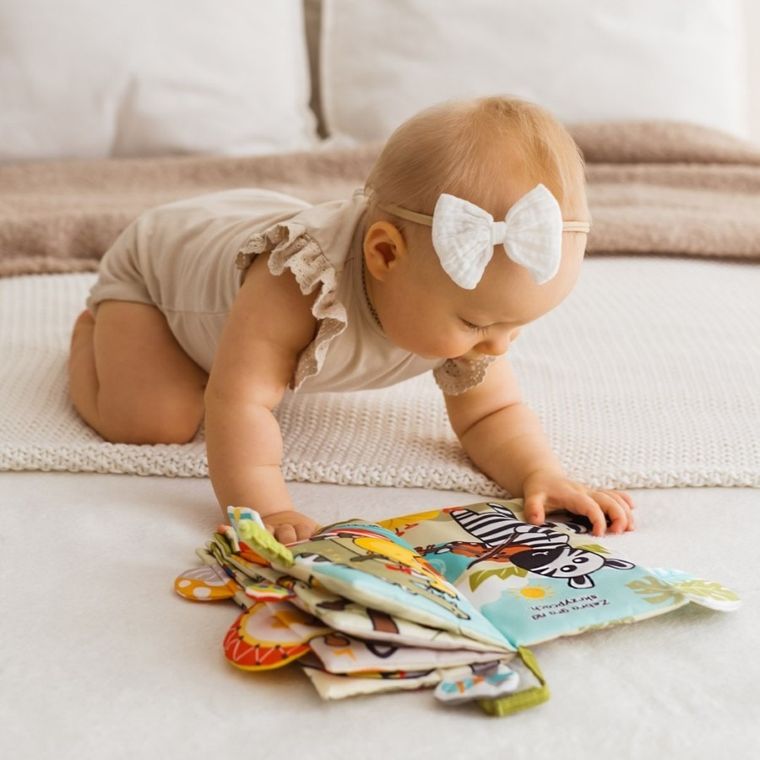 JollyBaby, Orkiestra z dżungli, miękka książeczka