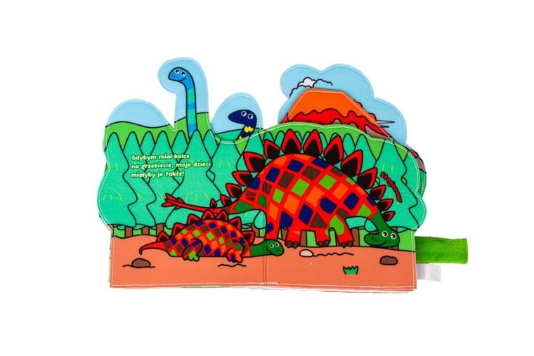 JollyBaby, Świat dinozaurów, pierwsza książeczka