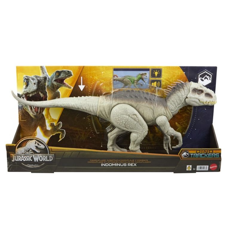 Jurassic World, Atak z ukrycia - Indominux Rex, figurka dinozaura