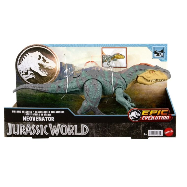 Jurassic World, Gigantyczny tropiciel, Neovenator, figurka dinozaura