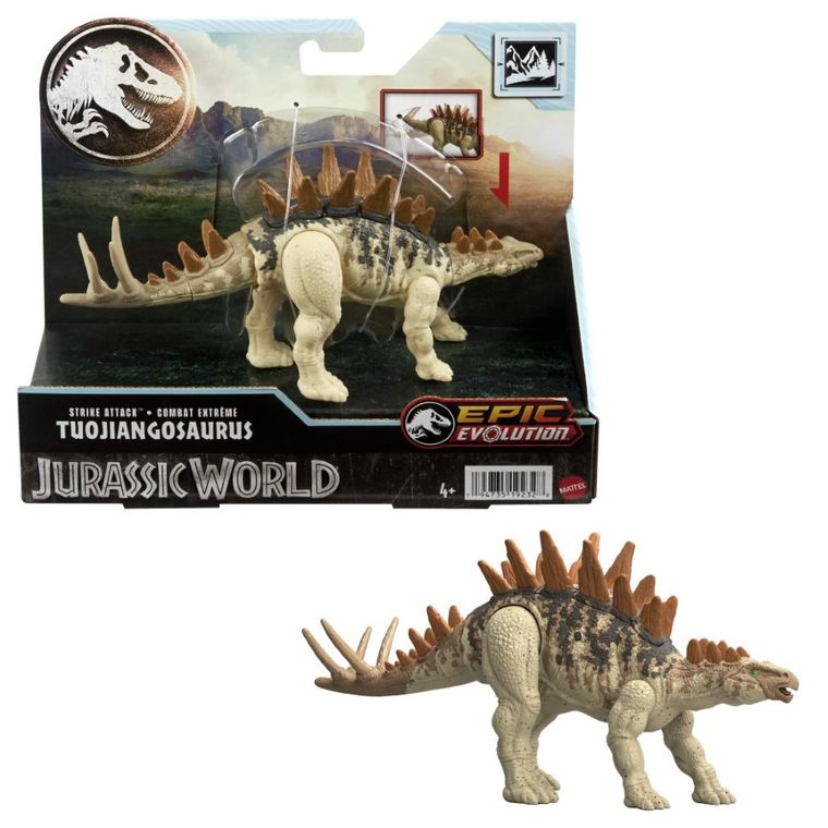 Jurassic World, Nagły atak, Tuojiangosaurus, figurka dinozaur, HTK62