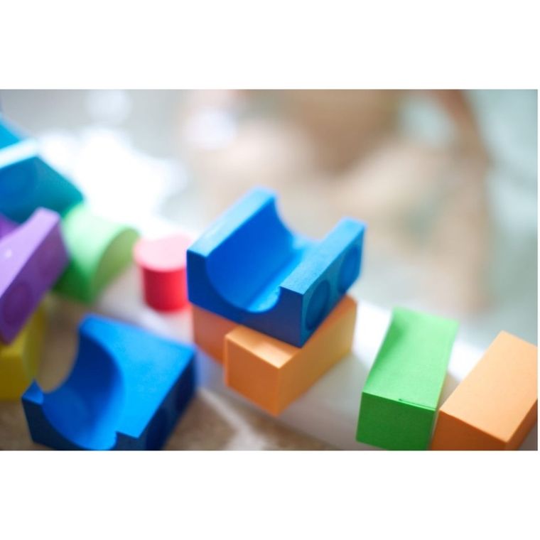 Just think toys, Wodny kulodrom, zabawka do kąpieli, 15 elementów