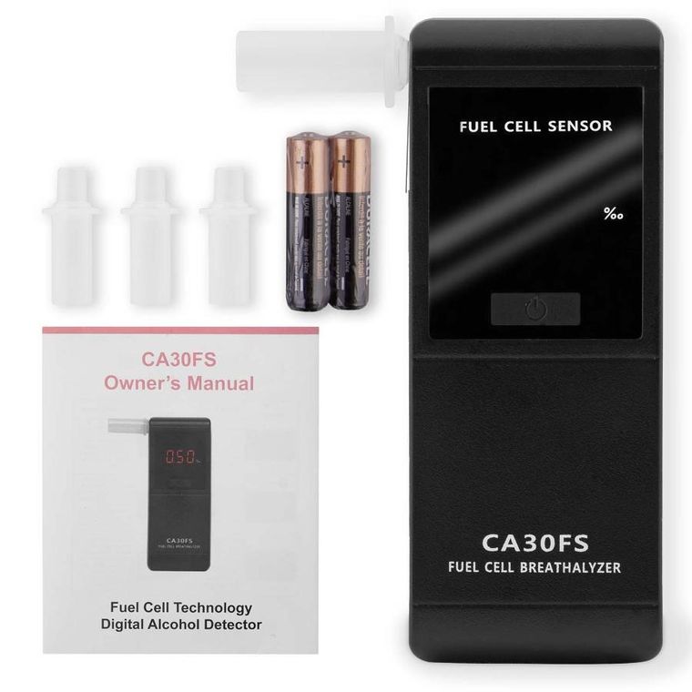 K-Pro, alkomat elektrochemiczny + ustniki, CA 30FS