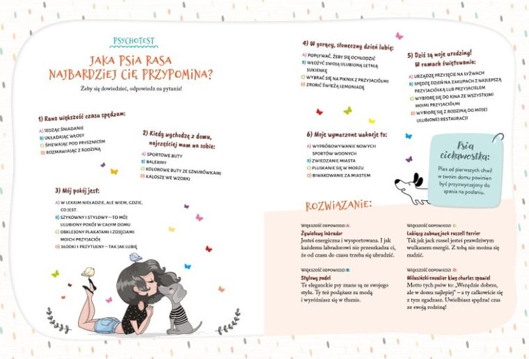 Kalendarz szkolny. Pieski