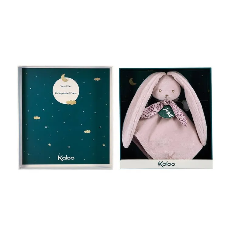 Kaloo, Lapinoo, Królik, komforter kwadratowy, lawendowy, 30 cm