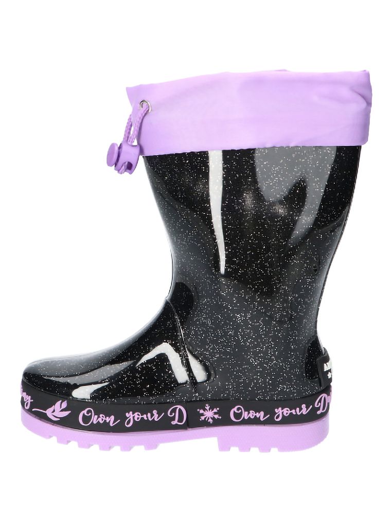 Kalosze dziewczęce, czarne, American Club