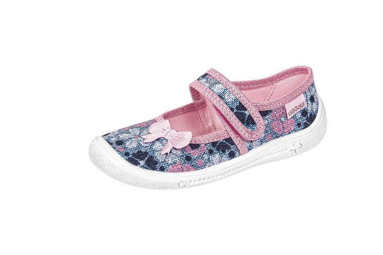 Kapcie dziewczęce, niebieskie, Greta, Vi-GGa-Mi