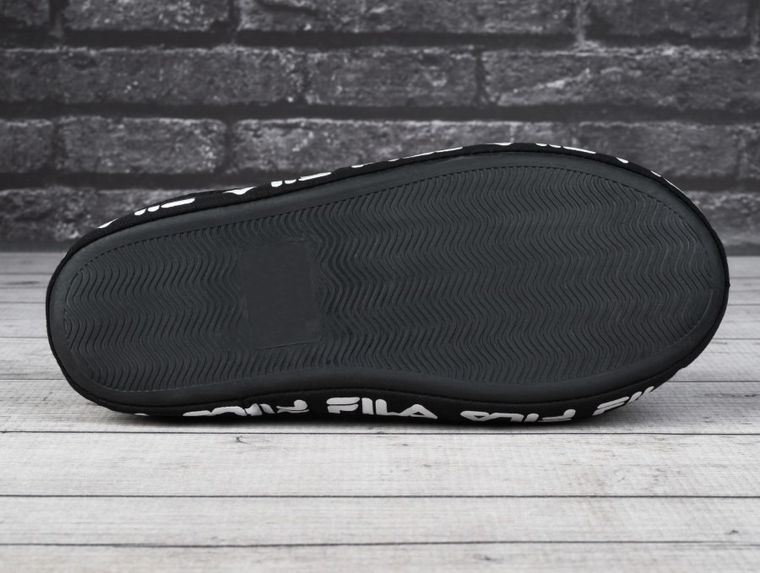 Kapcie męskie, czarne, Fila Comfider