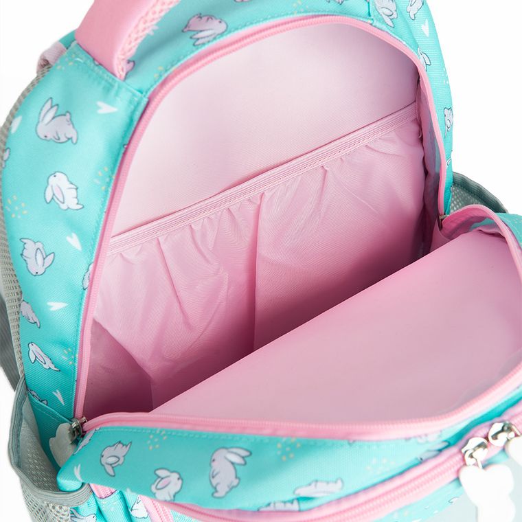 Kayokki, plecak szkolny, 2-komorowy, Króliczki