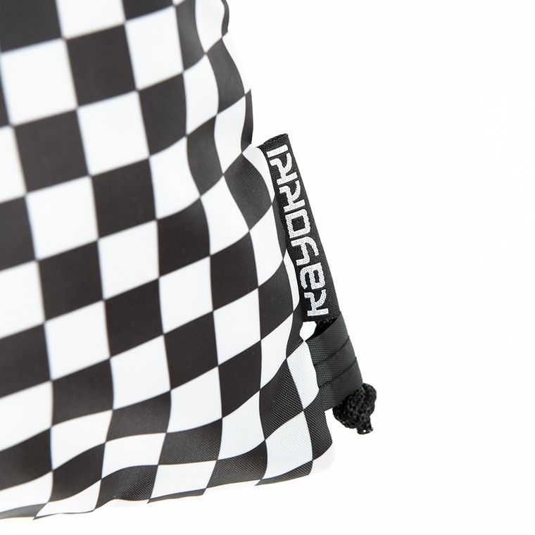 Kayokki, worek sportowy, Szachownica, czarno-biała