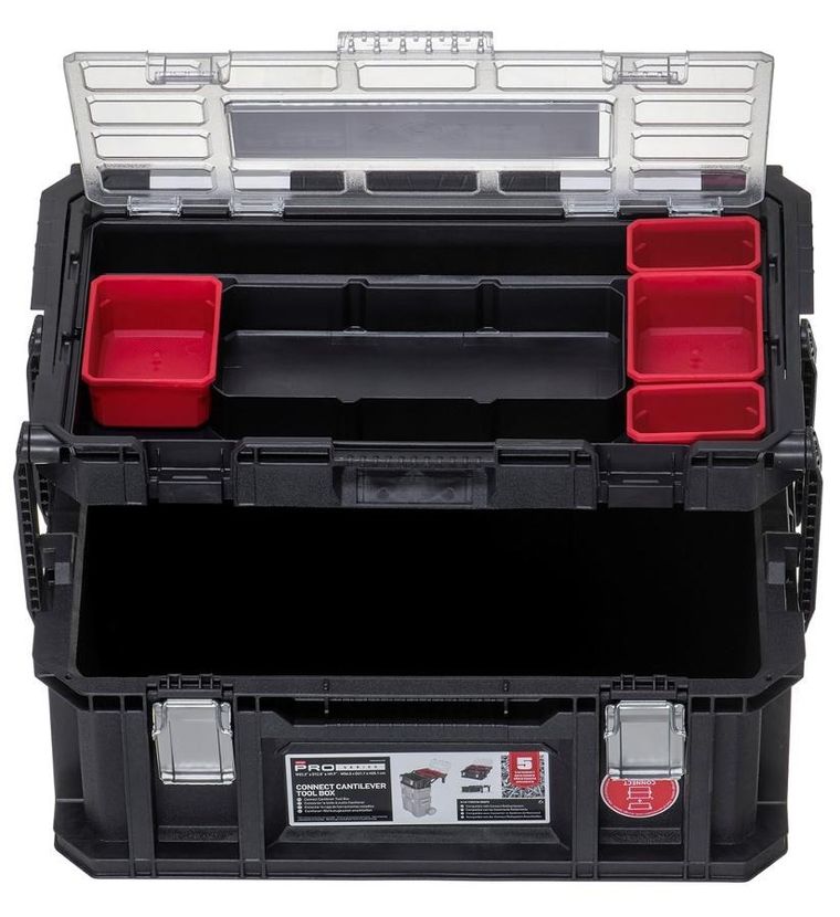 Keter, skrzynka narzędziowa, connect cantilever 22"