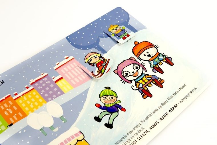 Kicia Kocia i Nunuś. Sporty zimowe