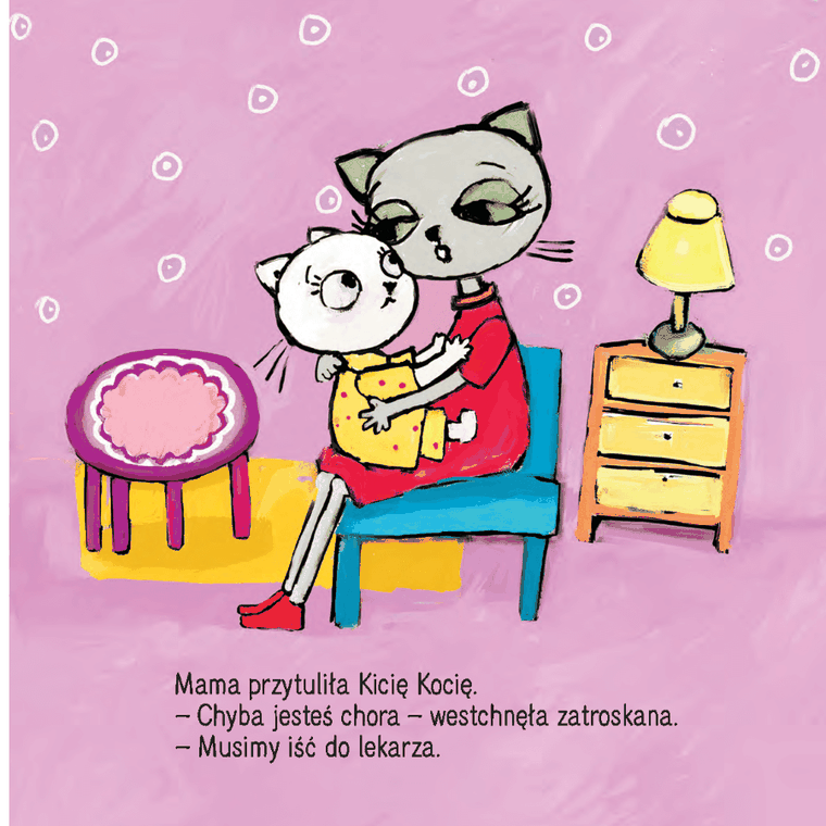 Kicia Kocia jest chora