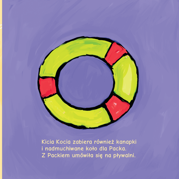 Kicia Kocia na basenie