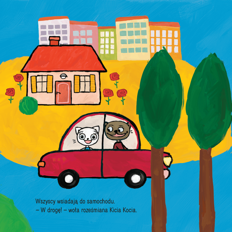 Kicia Kocia na plenerze